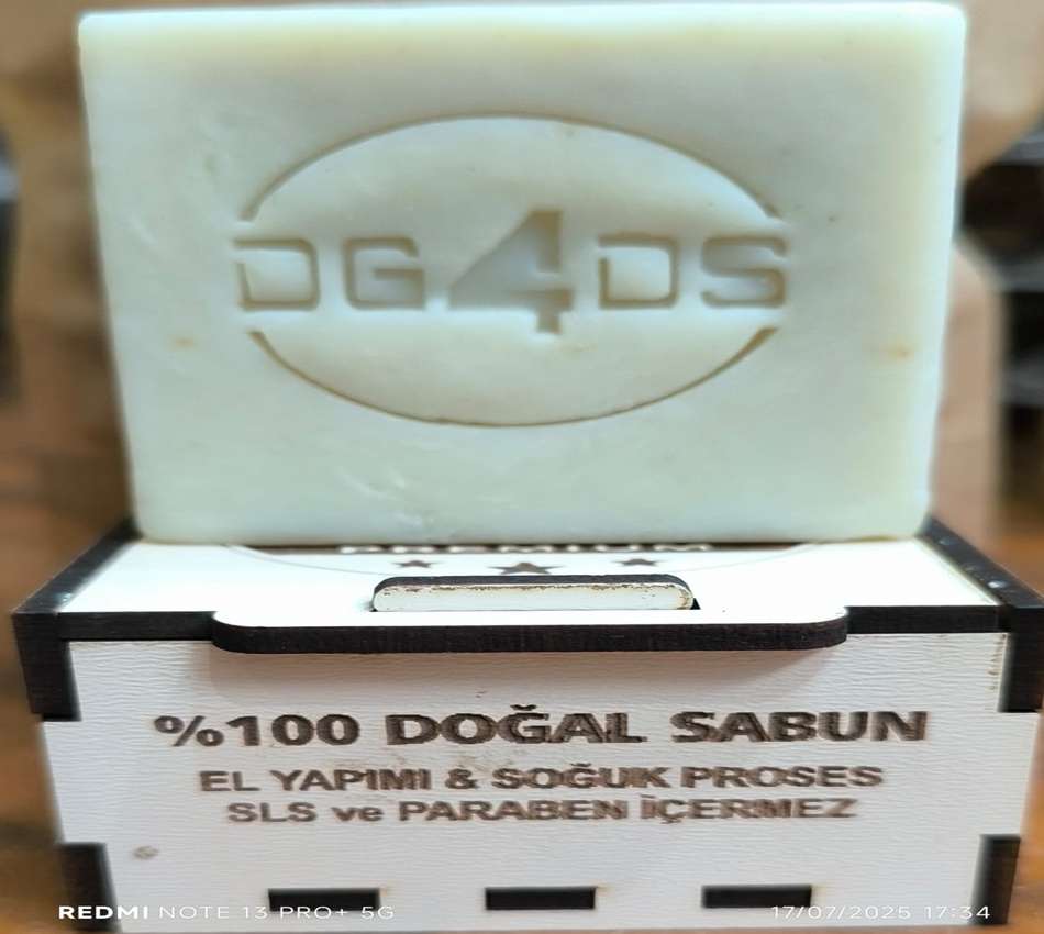 Doğal El Yapımı-Kremli Parfümlü Sabun–(100g)